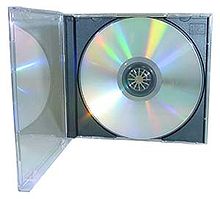 Коробка для DVD дисков, стандартная (DVD Box), черная | Процвет