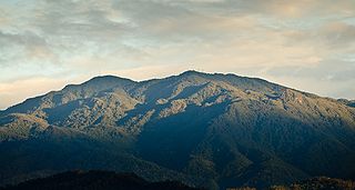 Cerro de la Muerte mountain in Costa Rica