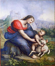 Madonna col Bambino e l'agnellino, Museo Poldi Pezzoli, Milano.