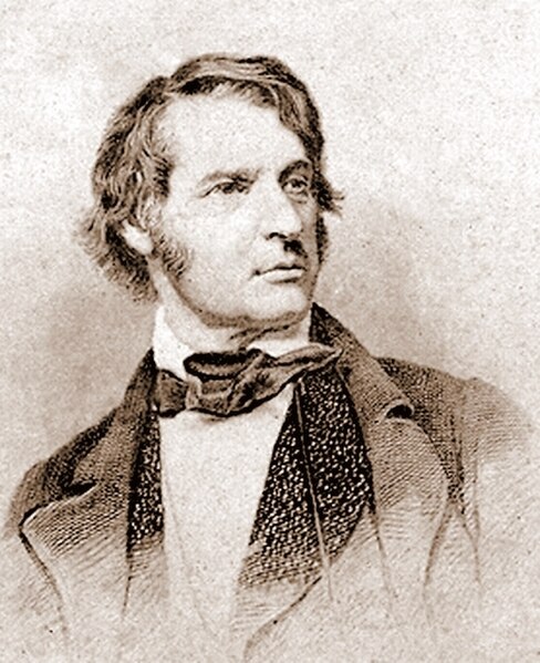 1860 steel-engraved portrait of Sumner