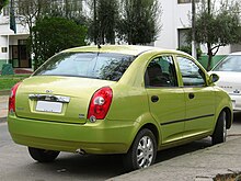 Rear view of an S21 (Chile) Chery S21 2010 (11198630283).jpg