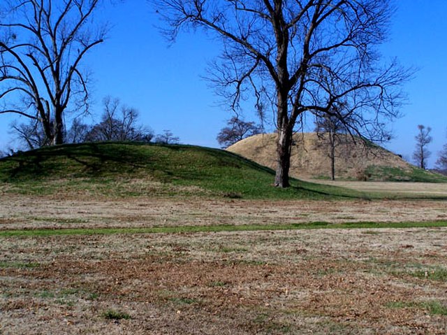 Platform mounds were constructed frequently during the Woodland and Mississippian periods.