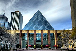 <span class="mw-page-title-main">Edmonton City Hall</span> Municipal building in Alberta, Canada