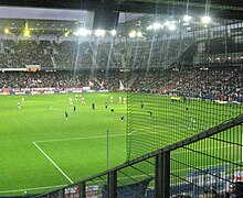 Manchester City prepare to kick off their 2010-11 Europa League match at Red Bull Salzburg City v Salzburg.jpg