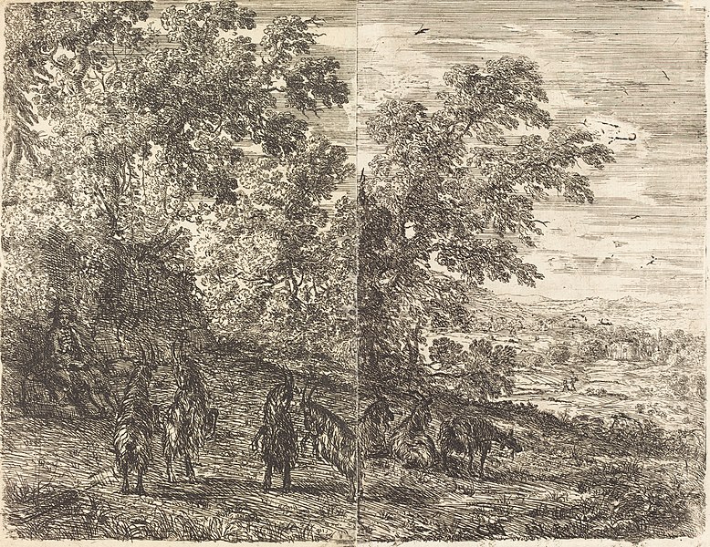 File:Claude Lorrain, Shepherd with Goats (Les chèvres), c. 1630-1633, NGA 69642.jpg