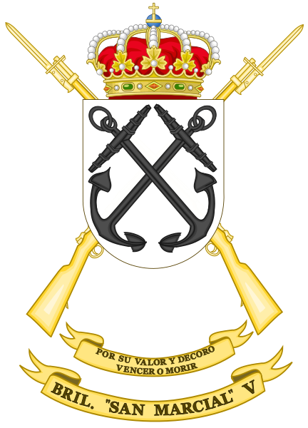 File:Coat of Arms of the 5th Light Infantry Brigade San Marcial.svg