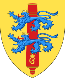 Coat of arms for Southern Jutland Artillery Regiment.svg