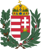 Stemma dell'Ungheria (1915-1918, 1919-1946; rami di quercia e ulivo).svg