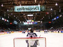 Un match de l'Océanic en 2007 au Colisée de Rimouski