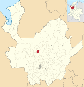 Poziția localității San José de la Montaña
