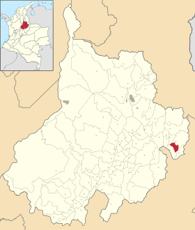 Localização de San Miguel