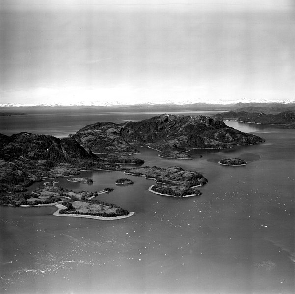 File:Columbia Bay, Glacier Island, Lodgement Till in Fjord, July 16, 1977 (GLACIERS 1306).jpg