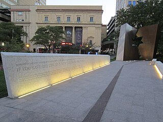 <i>Ohio Holocaust and Liberators Memorial</i> Memorial in Columbus, Ohio, U.S.