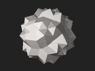 3D model of a compound of five icosahedra Compound of five icosahedra.stl