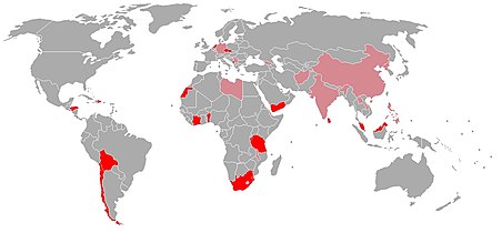 Maat, joissa on useita pääkaupunkeja