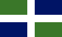 Flag of Oxfordshire, England, United Kingdom