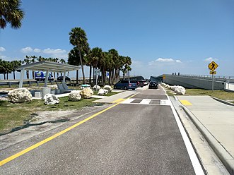 Courtney Campbell Causeway main span west parking.jpg