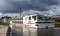 * Nomination Cruise ship Viking Bragi on the Main entering the lock Limbach. Direction Rhine. --Ermell 06:57, 26 August 2017 (UTC) * Promotion Good quality. -- Ikan Kekek 07:37, 26 August 2017 (UTC)