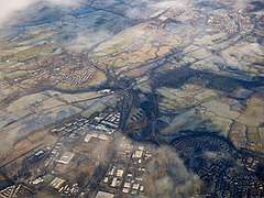 Cumbernauld desde el aire (geograph 5629257) .jpg