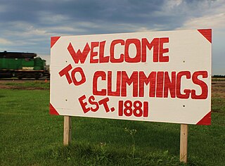 <span class="mw-page-title-main">Cummings, North Dakota</span> Unincorporated community in North Dakota, United States