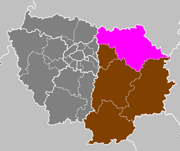 Arrondissement di Meaux – Localizzazione