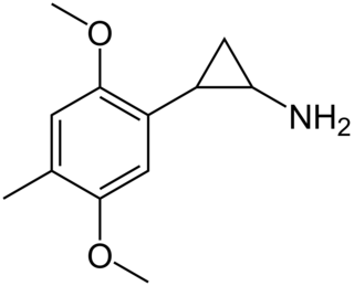 4-Methyl-2,5-methoxyphenylcyclopropylamine chemical compound