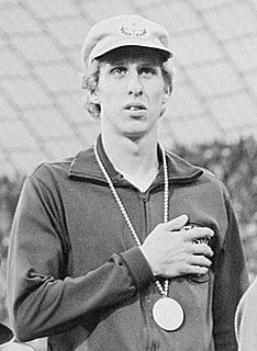 Dave Wottle American middle distance runner