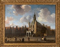 De Brink in 1665 door Abraham Beerstraaten