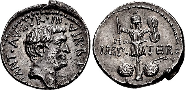 Coin of Mark Antony