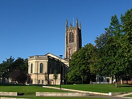 De kathedraal van Derby
