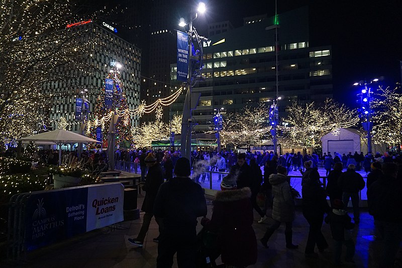 File:Detroit December 2018 05 (Campus Martius Park).jpg