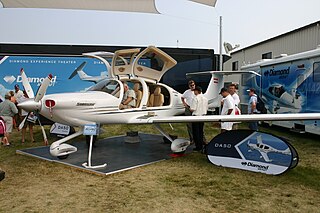 Diamond DA50 aircraft