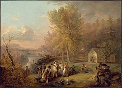 Dismissal of School on an October Afternoon (1845), Museum of Fine Arts, Boston