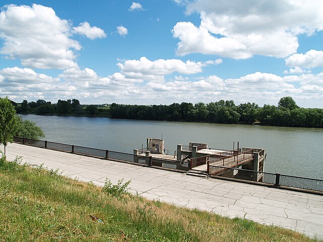 Dniester River in Bender (Tighina)