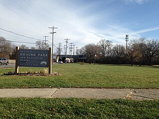 Driving Park human settlement in Columbus, Ohio, United States of America