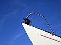 * Nomination Combined red and green navigational light at the bow of a sailingboat in Rixö marina, Sweden. --W.carter 17:44, 7 May 2016 (UTC) * Decline Sky full of jpeg artefacvts. You better work with RAW material to avoid that. --Cccefalon 18:10, 7 May 2016 (UTC)