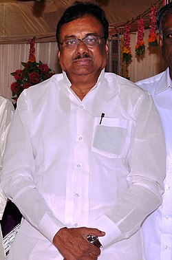 E. V. K. S. Elangovan at Marriage Function 12.jpg