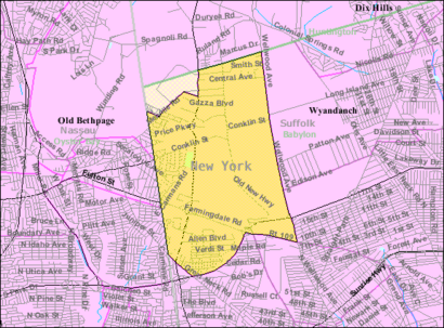 How to get to East Farmingdale with public transit - About the place