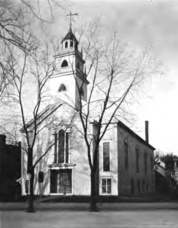 The Congregational Church in Tilton, New Hampshire, which Eddy attended