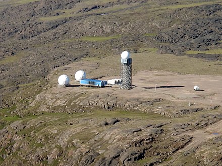 PIN-DA Short Range Radar site, Edinburgh Island, Nunavut