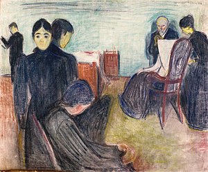 Der Tod im Krankenzimmer (Edvard Munch)