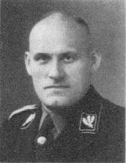 Emil Mazuw German Nazi, Ostsee Higher SS and Police leader, SS-Obergruppenführer