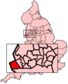Location of Wirral