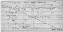 Enrollment for Cherokee Census Card D168 - NARA - 251916.tif