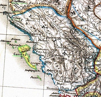 Epirus antiquus tabula