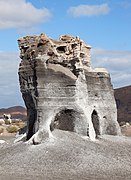 Erosion of tephra layers - Lanzarote 01