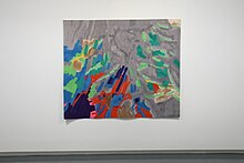 Etel Adnan Mount Tamalpais 2015