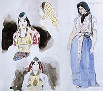 نساء بالزي التقليدي الشمالي