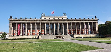 Altes Museum in Berlin (finished in 1830)