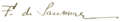 Ferdinand de Saussure signature.png